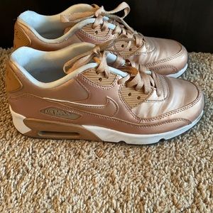 Rose gold Nike Air Max